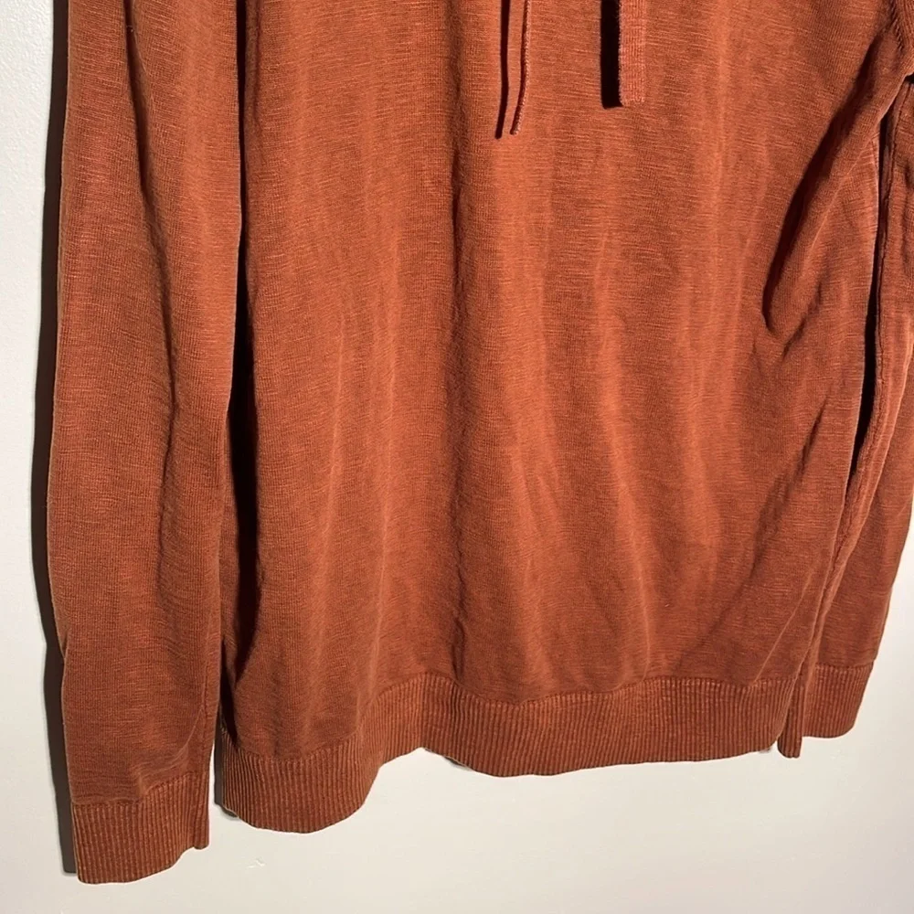 Banana Republic Chestnut Mock Neck Lightweight Sweatshirt
